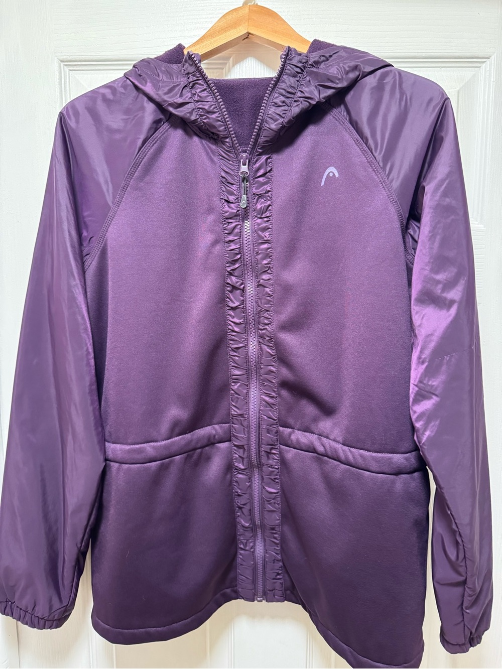 Head Girls' Purple Hooded Jacket